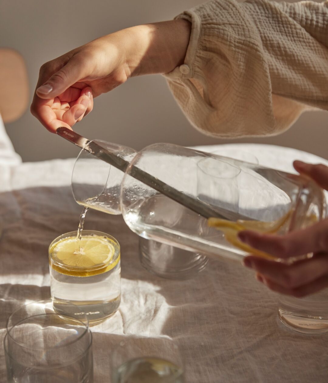 Nesting Carafe & Mixing Spoon