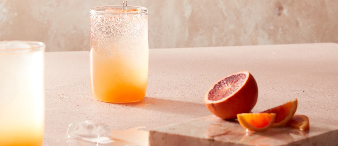 Aarke Recipes: Grapefruit Ginger Mimosa
